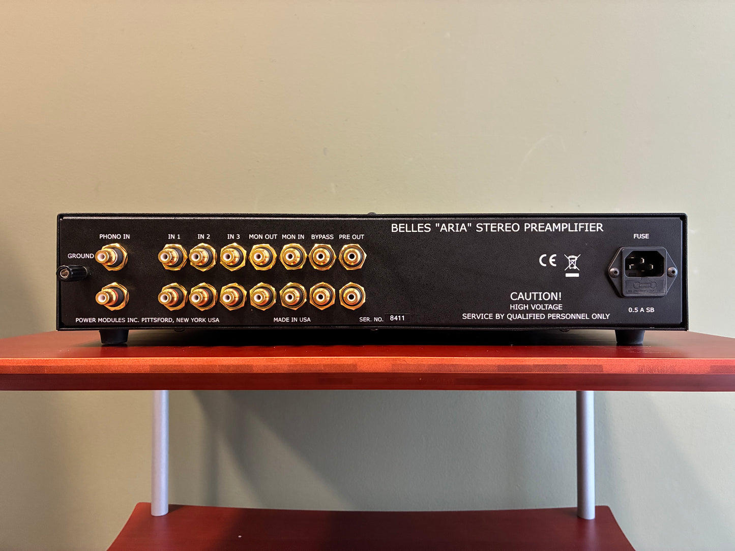 Belles Aria Preamplifier Demo