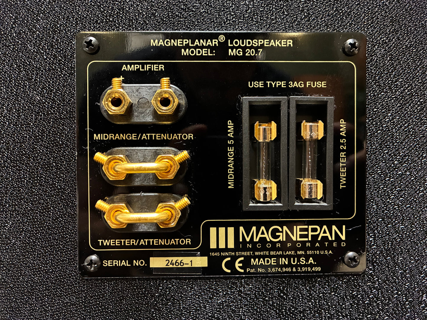 Magnepan 20.7 Demo