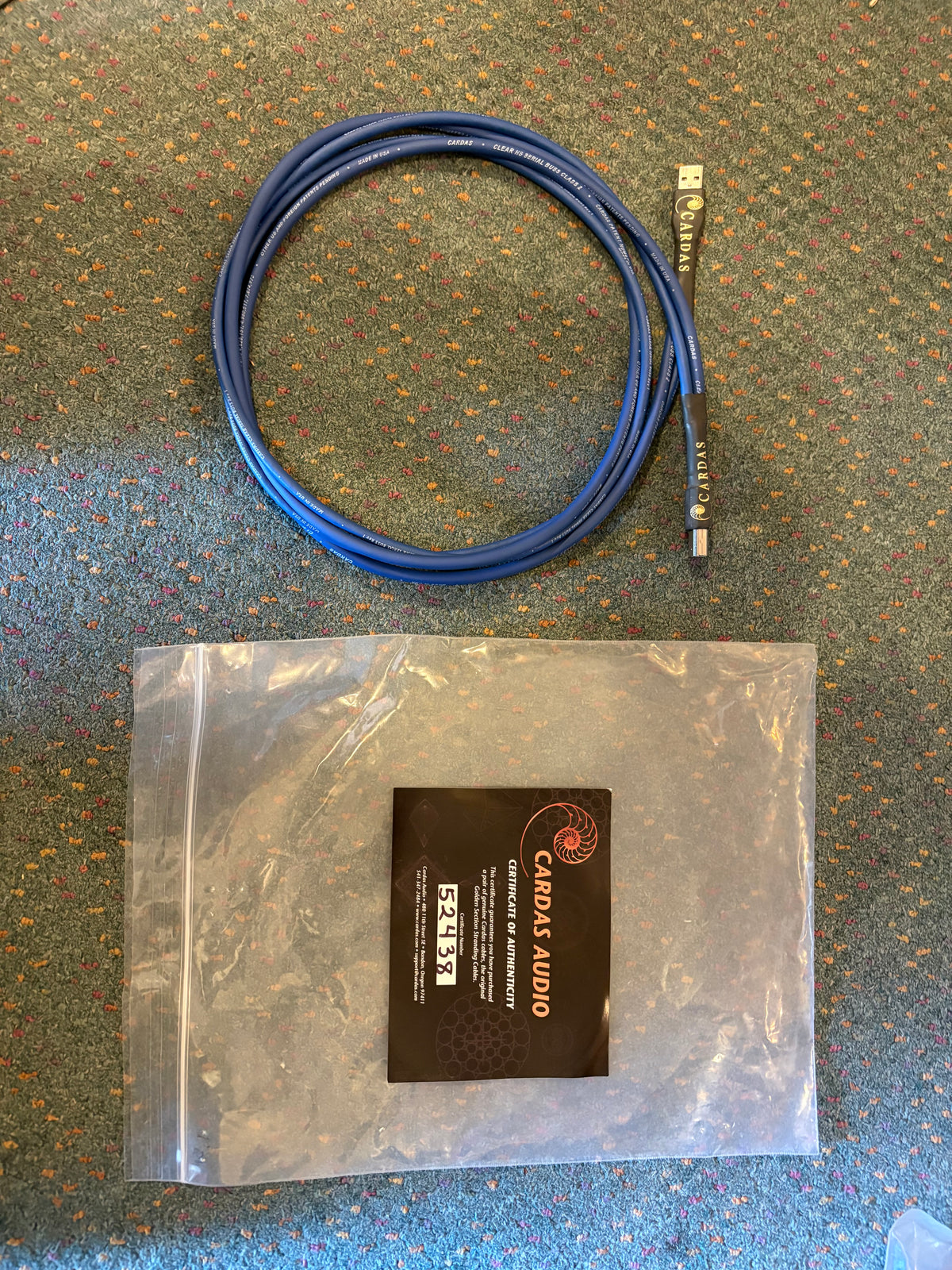 Cardas Clear USB High Speed Digital Cable 1.5 Meter
