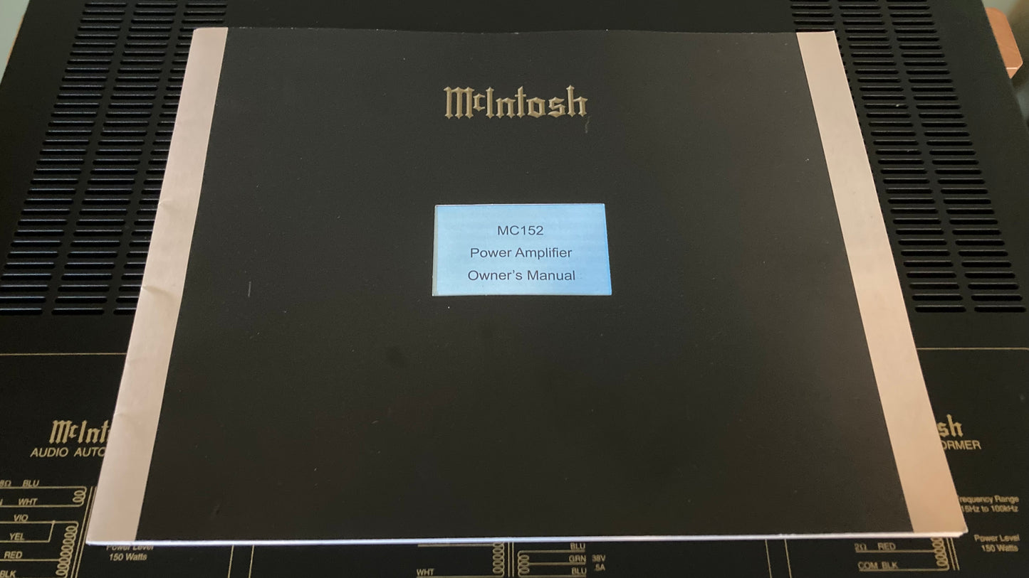 McIntosh MC152 PRE-OWNED