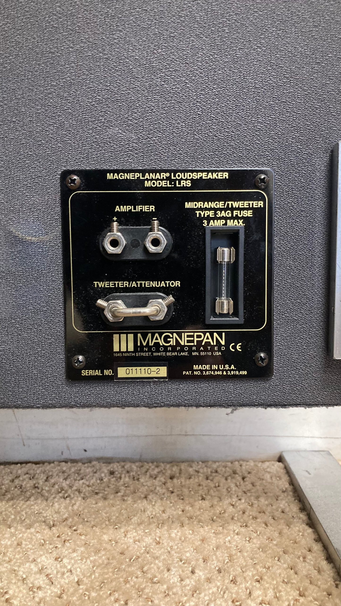 Magnepan LRS Pre-Owned