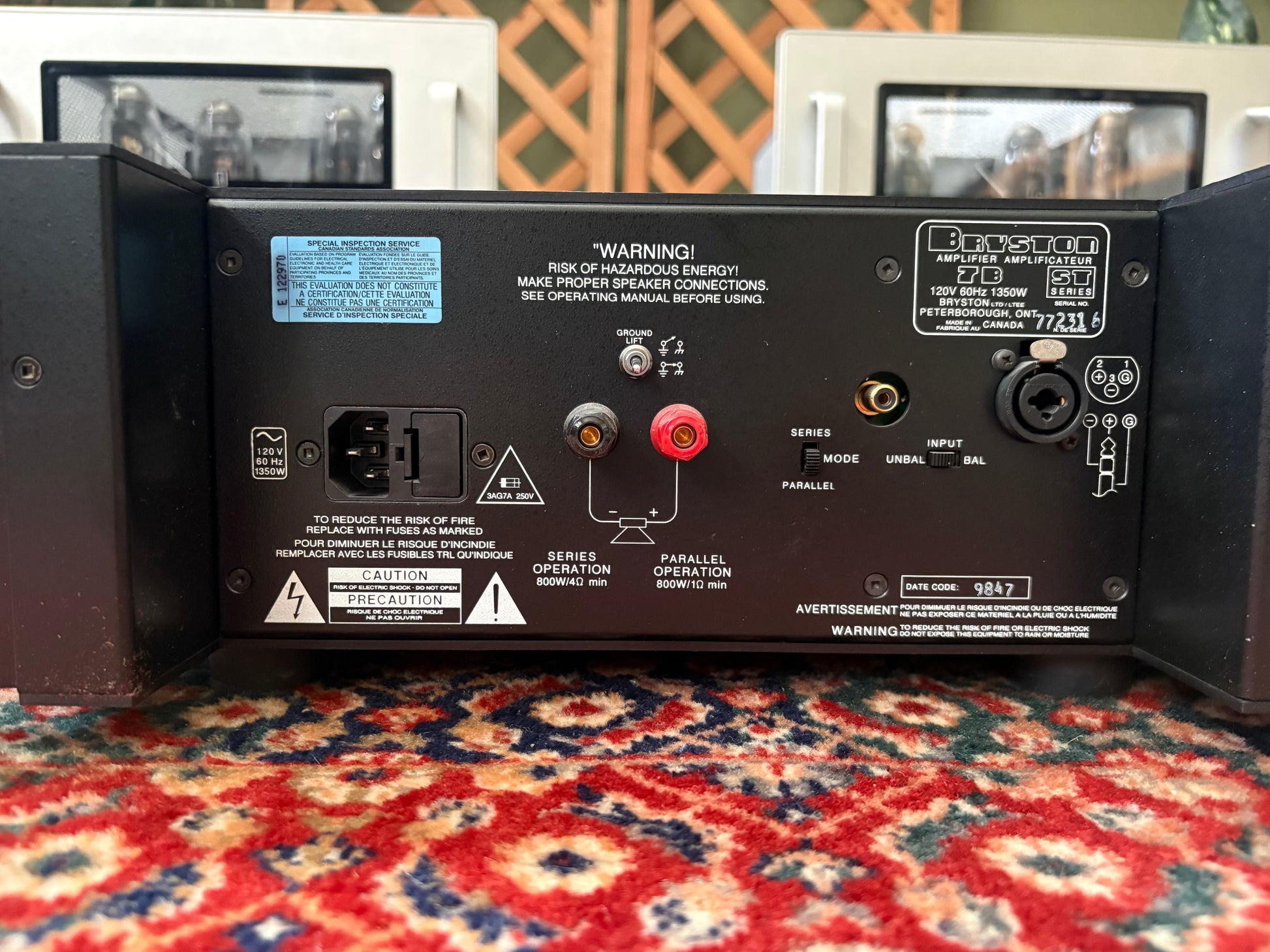 Bryston 7B-ST Mono Amplifier