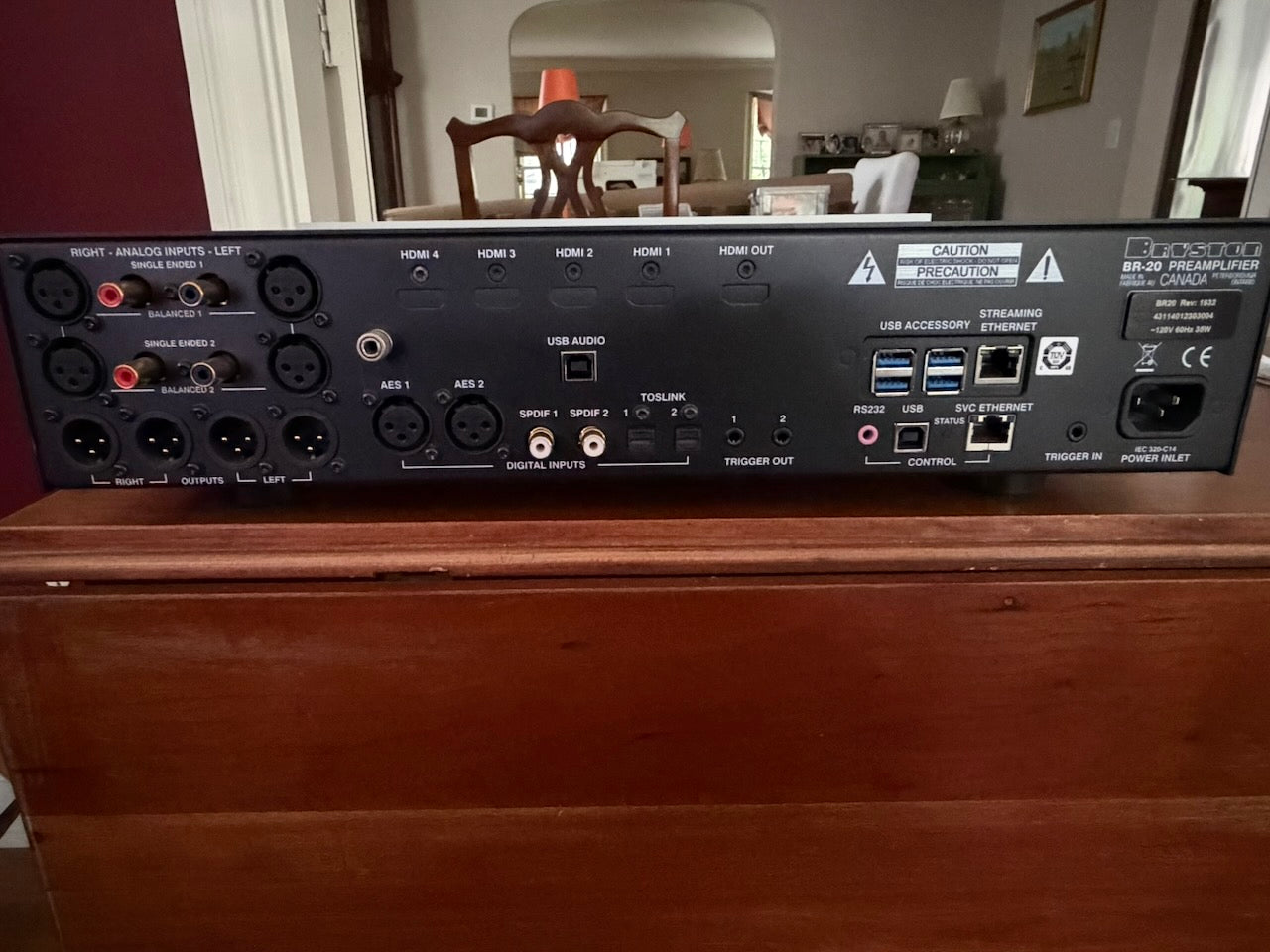 Bryston BR-20 Stereo Preamplifer