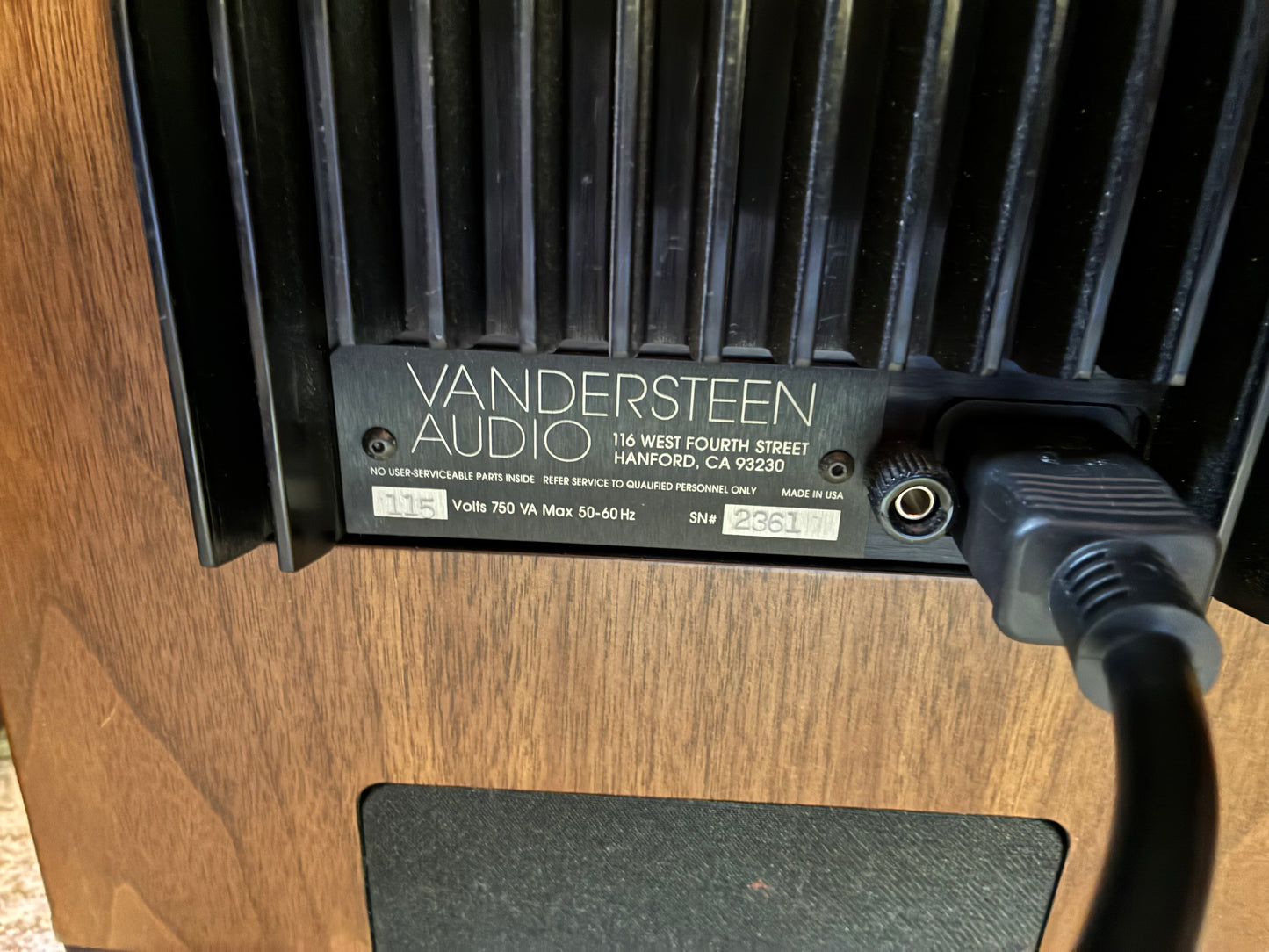 Vandersteen Quatro Pre-Owned