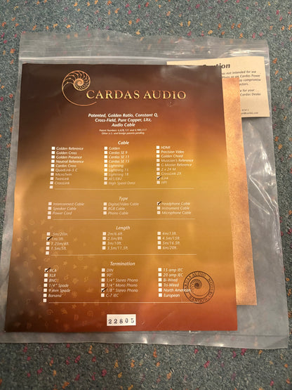 Cardas iLink Headphone Cable 1 Meter