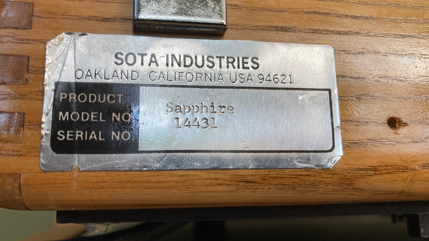 SOTA Sapphire Pre-Owned