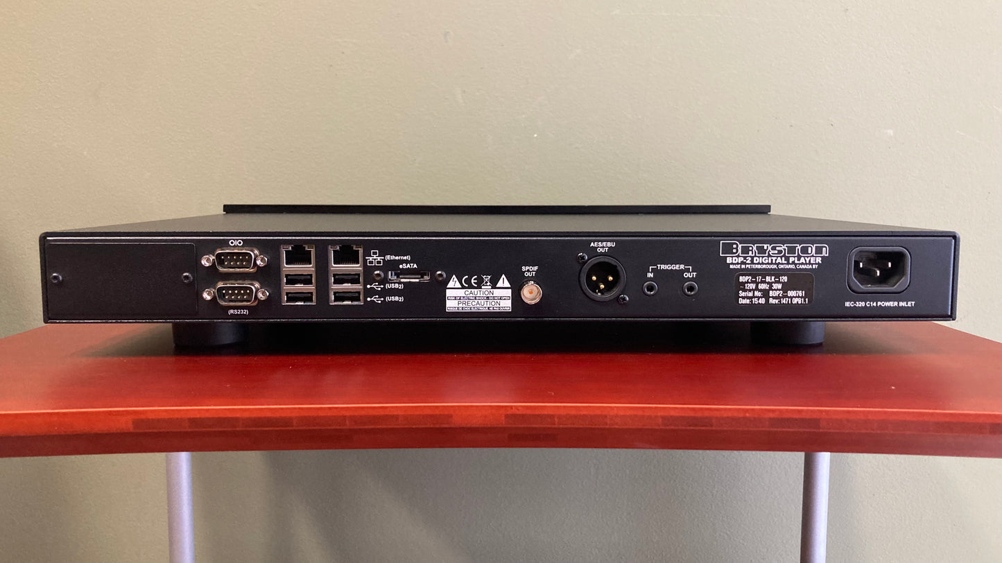 Bryston BDP-2 Demo