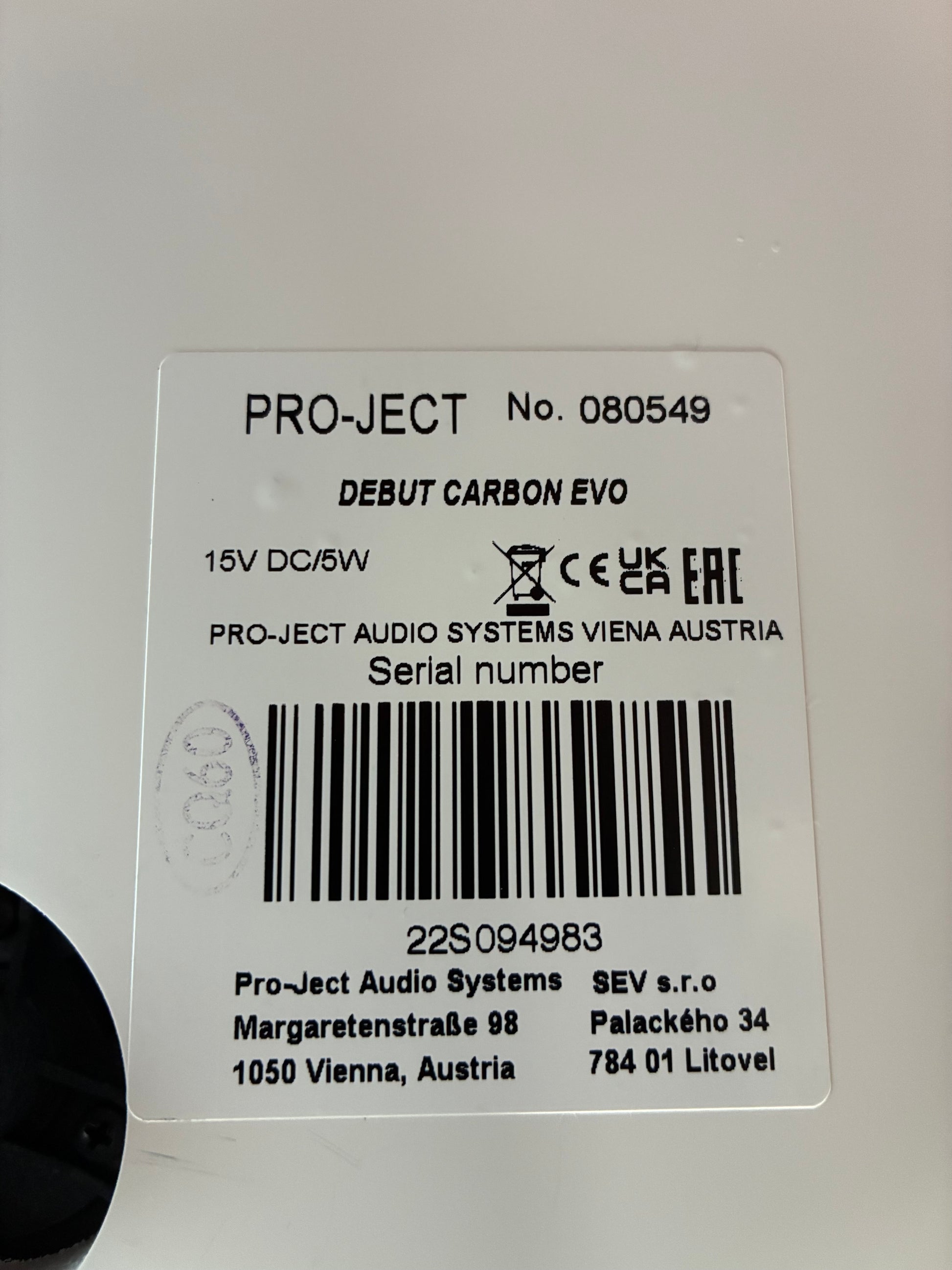 Debut Carbon Evo