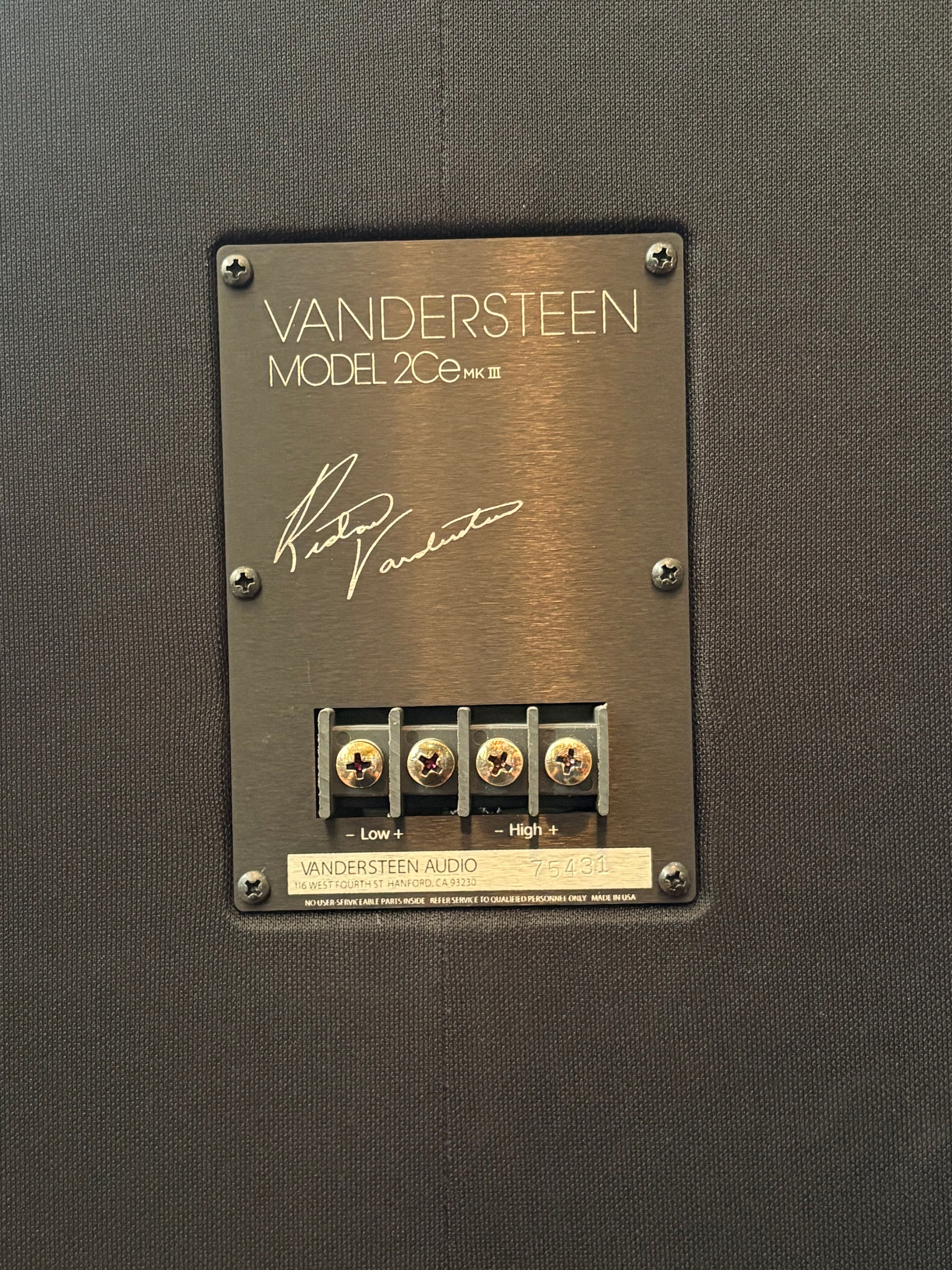 Vandersteen 2CE Sig III