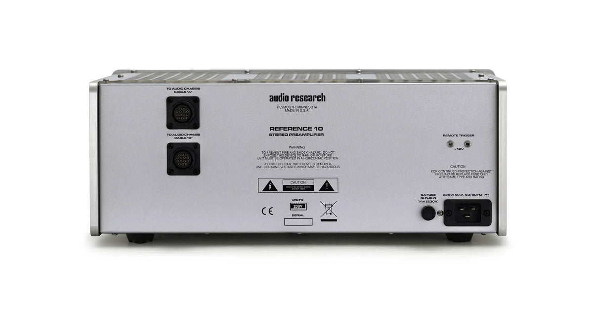 Audio Connection Reference Audio Research Reference 10 – Audio Connection